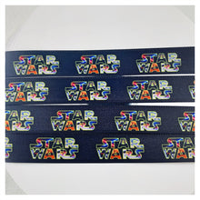 Load image into Gallery viewer, Ribbon by the Yard - Star Wars Logo
