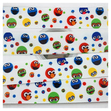 Load image into Gallery viewer, Ribbon by the Yard - Educational Monsters Ribbon

