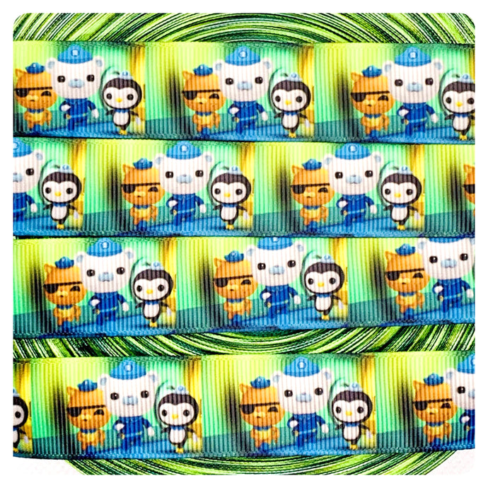 Ribbon by the Yard - Octonauts Ribbon