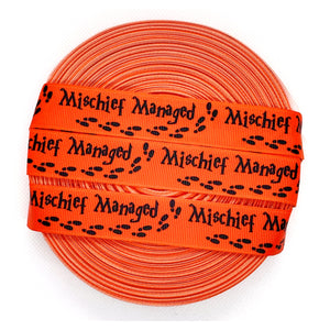 Ribbon by the Yard - HP - Mischief Managed