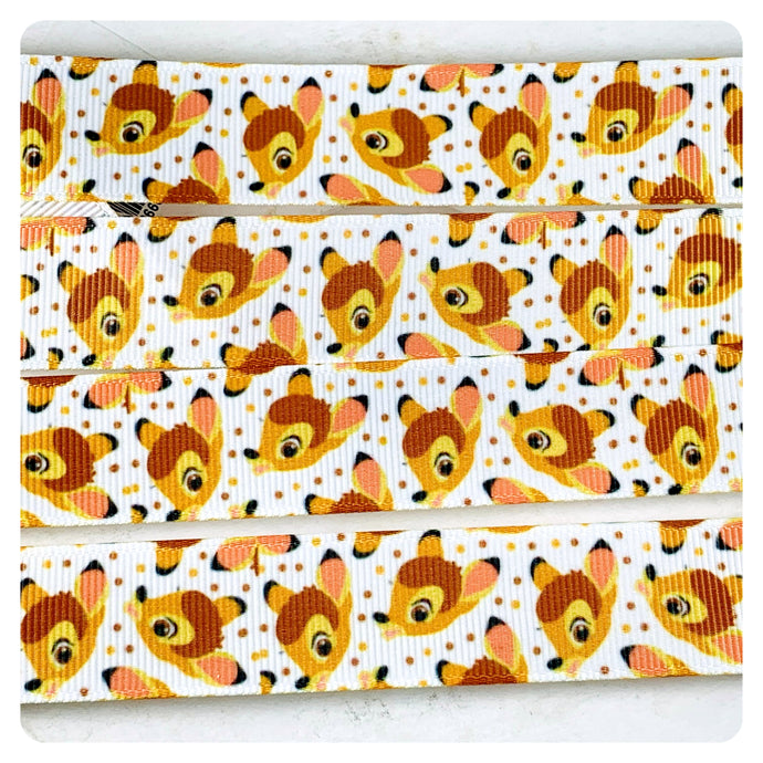 Ribbon by the Yard - Bambi - Deer