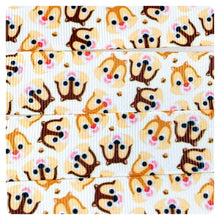 Load image into Gallery viewer, Ribbon by the Yard - Chip and Dale - Heads - Chipmunk Ribbon
