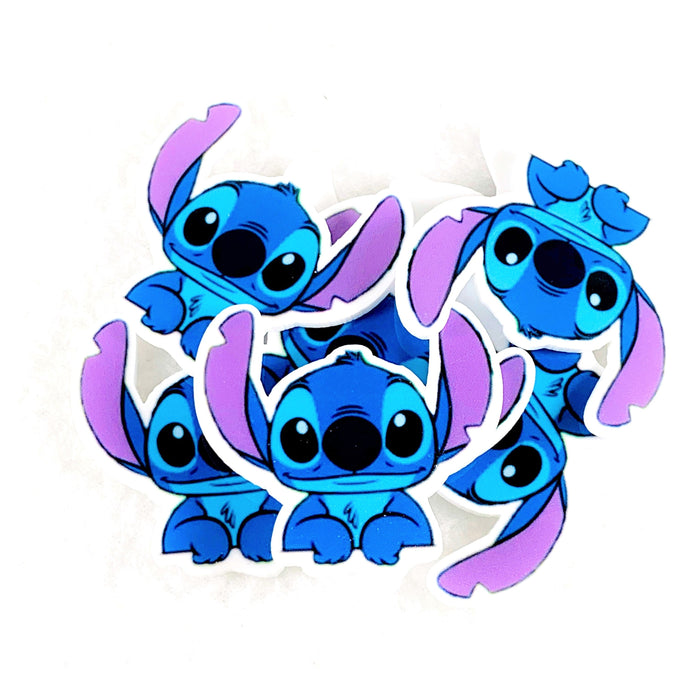 Set of 2 - Planar Resin - Stitch - paws out front