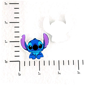 Set of 2 - Planar Resin - Stitch - paws out front