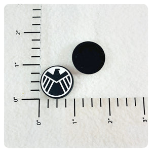Set of 2 - PVC Resin - SHIELD Logo