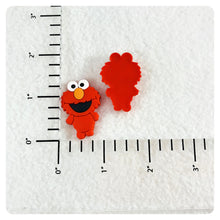 Load image into Gallery viewer, Set of 2 - PVC Resin - Educational Red Monster
