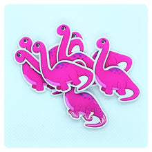 Load image into Gallery viewer, Set of 2 - Planar Resin - Dinosaur - Pink
