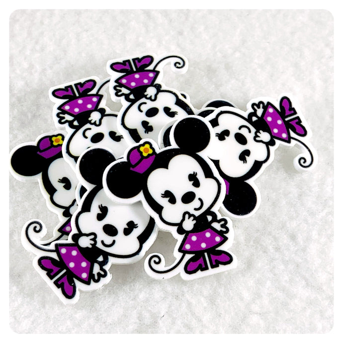 Set of 2 - Planar Resin - Mrs. Mouse - Cutie