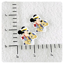 Load image into Gallery viewer, Set of 2 - Planar Resin - Mr. Mouse with Duffy - DCL
