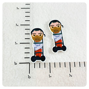Set of 2 - Planar Resin - Hannibal Lecter - Silence of the Lambs - Horror Character