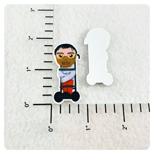 Set of 2 - Planar Resin - Hannibal Lecter - Silence of the Lambs - Horror Character