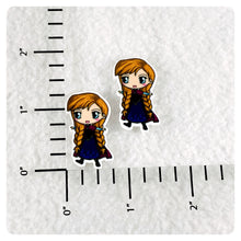 Load image into Gallery viewer, Set of 2 - Planar Resin - Anna - Frozen - Princess
