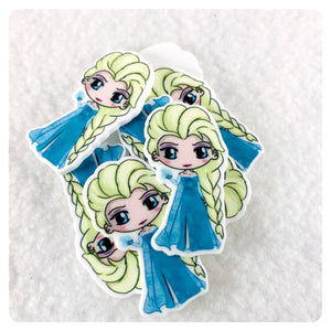 Set of 2 - Planar Resin - Elsa - Frozen - Queen