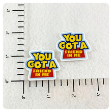 Load image into Gallery viewer, Set of 2 - Planar Resin - You Got A Friend In Me
