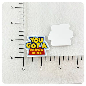 Set of 2 - Planar Resin - You Got A Friend In Me