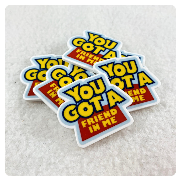 Set of 2 - Planar Resin - You Got A Friend In Me