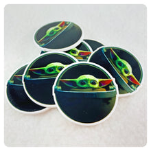 Load image into Gallery viewer, Set of 2 - Planar Resin - The Child - Alien - Mandalorian - Round
