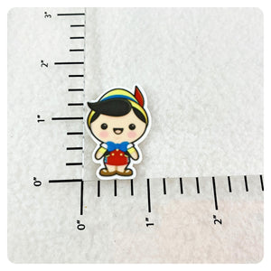 Set of 2 - Planar Resin - Pinocchio - Real Boy