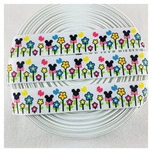 Load image into Gallery viewer, Ribbon by the Yard - Flowers - Mickey Flowers
