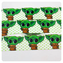 Load image into Gallery viewer, Ribbon by the Yard - SW - Big Eye Baby Yoda
