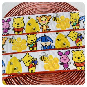 Ribbon by the Yard - Pooh and Friends