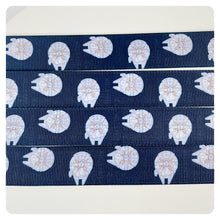 Load image into Gallery viewer, Ribbon by the Yard - SW - Milennium Falcon
