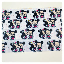 Load image into Gallery viewer, Ribbon by the Yard - Mickey and Minnie Mouse Cuties
