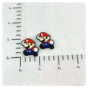 Set of 2 - PVC Resin - Mario - Video Games