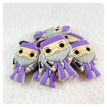 Load image into Gallery viewer, Set of 2 - PVC Resin - HP - Wizard Professor
