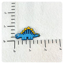 Load image into Gallery viewer, Set of 2 - PVC Resin - Dinosaur - Blue
