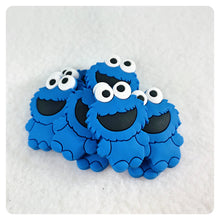 Load image into Gallery viewer, Set of 2 - PVC Resin - Educational Blue Monster
