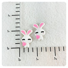 Load image into Gallery viewer, Set of 2 - PVC Resin - Easter Bunny
