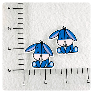 Set of 2 - Planar Resin - Eeyore - Cutie