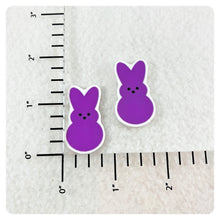 Load image into Gallery viewer, Set of 2 - Planar Resin - Purple Easter Bunny - Peep
