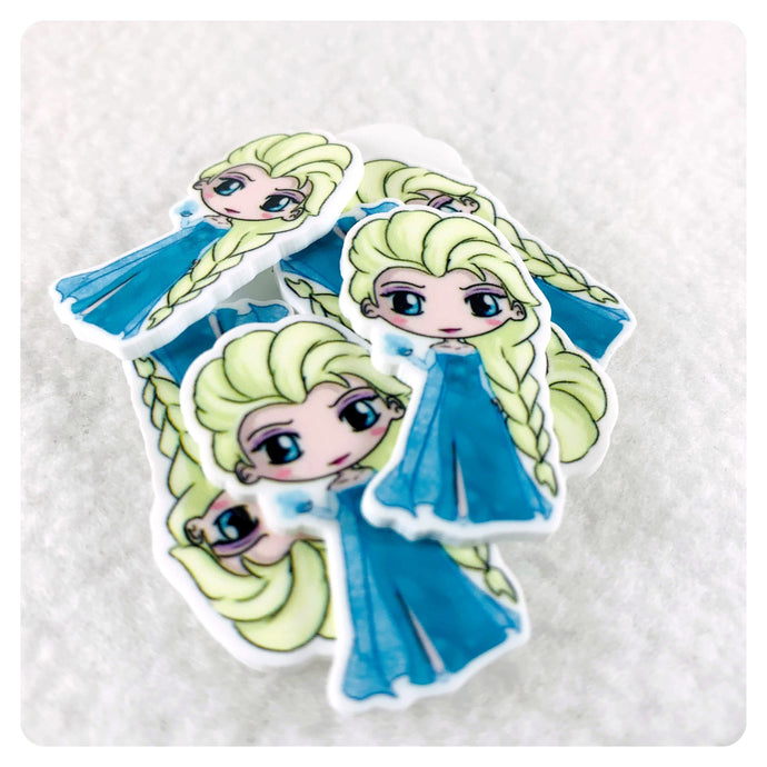 Set of 2 - Planar Resin - Elsa - Frozen - Queen