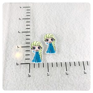 Set of 2 - Planar Resin - Elsa - Frozen - Queen