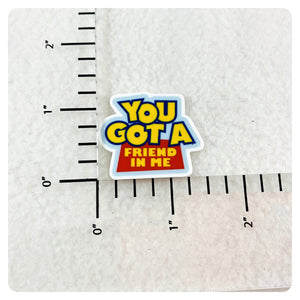 Set of 2 - Planar Resin - You Got A Friend In Me