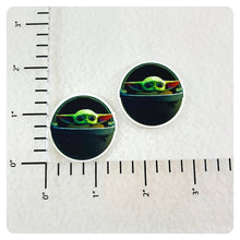 Load image into Gallery viewer, Set of 2 - Planar Resin - The Child - Alien - Mandalorian - Round
