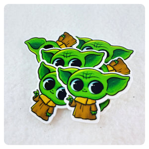 Set of 2 - Planar Resin - The Child - Alien - Mandalorian