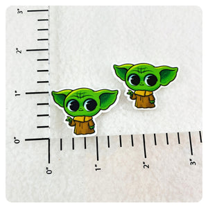 Set of 2 - Planar Resin - The Child - Alien - Mandalorian