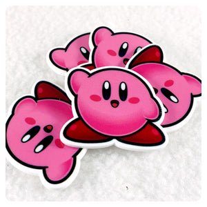Set of 2 - Planar Resin - Kirby - Video Games