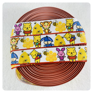Ribbon by the Yard - Pooh and Friends