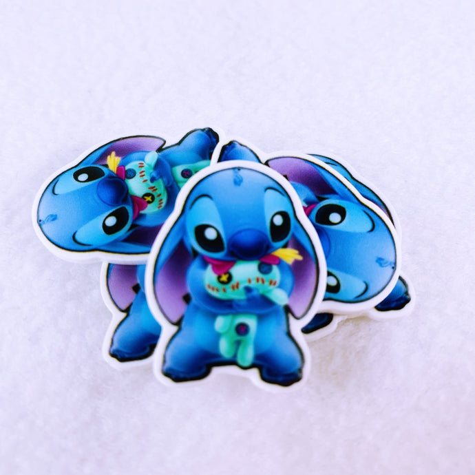 Set of 2 - Planar Resin - Stitch with Scrump