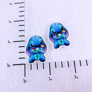 Set of 2 - Planar Resin - Stitch with Scrump
