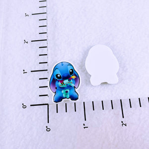 Set of 2 - Planar Resin - Stitch with Scrump