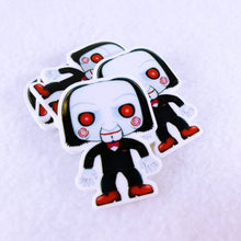 Load image into Gallery viewer, Set of 2 - Planar Resin - Jigsaw - Saw - Horror Character
