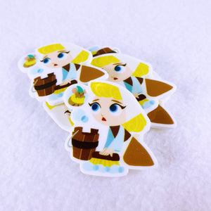 Set of 2 - Planar Resin - Cinderella - Princess