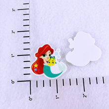 Load image into Gallery viewer, Set of 2 - Planar Resin - Ariel - Mermaid Princess
