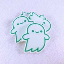 Load image into Gallery viewer, Set of 2 - Planar Resin - Cute Green Ghost
