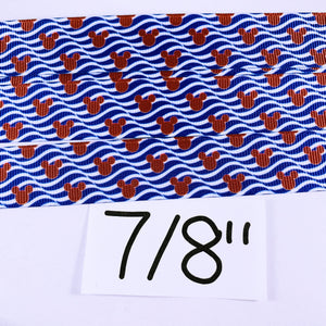 Ribbon by the Yard - Disney DCL - Cruise Ribbon